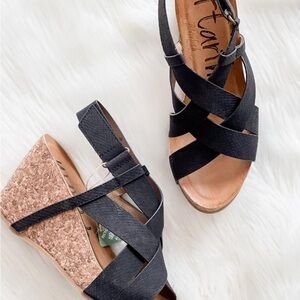 Blowfish Hotsun Wedge- Black